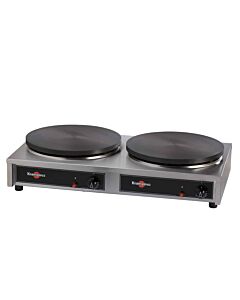 Krampouz CGCIM40AB 2 Burner Gas Crepe Maker - 24,000 BTU, 11.9 kW
