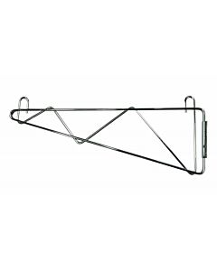 Zanduco 18" Chrome Wall Bracket - NSF - CA
