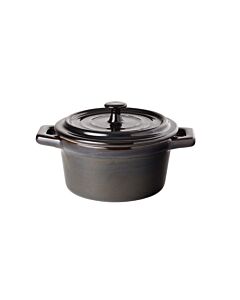 Tableware Solutions Midnight Round Casserole 4" 10cm 9oz 26cl 6 / case pack CI M14018-06