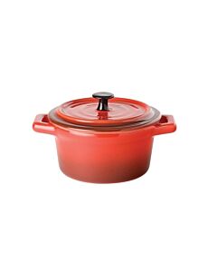 Tableware Solutions Flame Round Casserole 4" 10cm 9oz 26cl 6 / case pack CI M14019-06