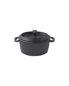 Tableware Solutions Cast Iron- Round Casserole 4" 6 / case pack CI MH0009-06