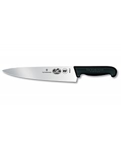 Victorinox 5.2003.25-X5 10" Straight Edge Chef Knife with Fibrox Handle - CA
