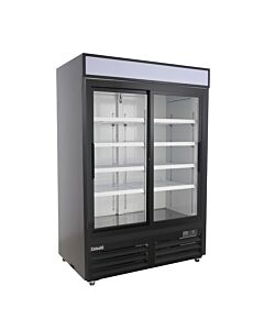 Celcold-CR48SGDM 53" Sliding Glass Door Reach-in Refrigerator - 48 Cu.Ft