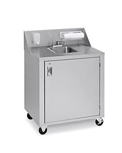 Crown Verity CV-PHS-1C Single Bowl Cold Portable Hand Sink