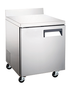 EFI FWDR1-27VCX-L 27" One Door Work Top Freezer with Backsplash, Left-Hand