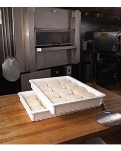 Cambro DB18263CW148 Pizza Dough Box 18" x 26" x 3" - White