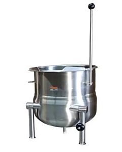 Crown Steam DC-10 Direct Counter Steam Kettles, 2/3 jacket, 10 gallon
