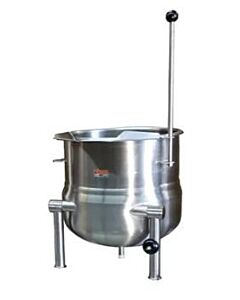Crown Steam DC-12 Direct Counter Steam Kettles, 2/3 jacket, 12 gallon