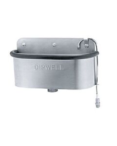 Celcold - CFDW 10' Stainless Steel Dipper Well for Ice Cream Display Freezer Cabinets