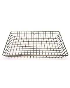 Omcan 16" x 26" x 2" Chrome-Plated Doughnut Basket - USA