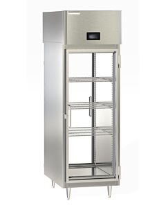 Delfield DSLRPT1-G 32.4" Wide Single Section Pass Through Refrigerator Glass Doors