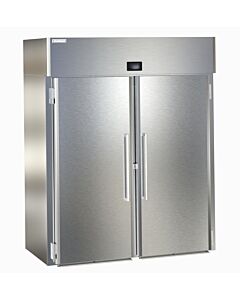 Delfield DSLRRI2-S 55" Wide Double Section Roll In Refrigerator Solid Doors