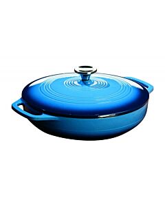 Lodge 3.6qt Color Enamel Covered Casserole EC3CC33