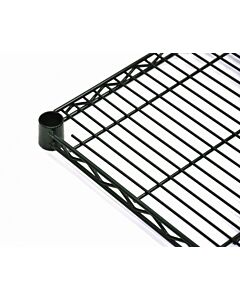 Zanduco 21" x 36" Heavy Duty Commercial Green Epoxy Shelf - NSF - USA