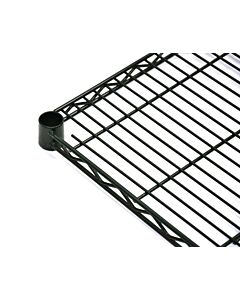 Zanduco 14" Width Heavy Duty Commercial Green Epoxy Shelf - NSF