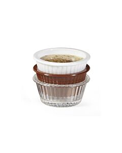 GET ER-001 1 oz., 2.25" Fluted Ramekin, 1" Deep - 48/case