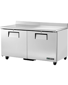 True TWT-60-HC 60" 2 Solid Doors Worktop Refrigerator -115V - USA