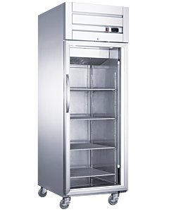 Dukers D28AR-GS1 Reach-In Refrigerator - Glass Door, 18.31 Cu. Ft. - USA