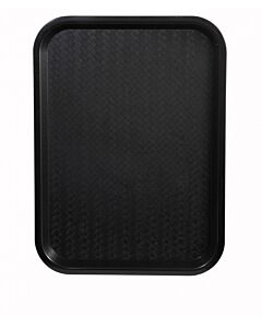 Winco FFT-1418K Fast Food Tray 14" X 18" Black - USA
