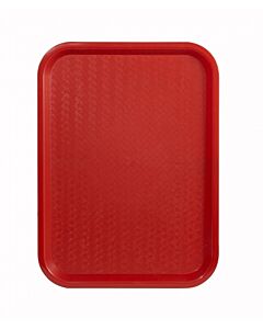 Winco FFT-1216R Fast Food Tray 12" X 16", Red - USA
