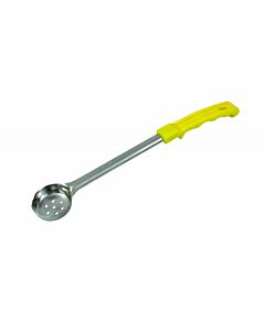 Winco FPP-1 1 oz. Perforated Food Portioners with Polycarbonate Handle, Yellow - USA