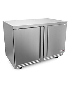 Fagor FUR-48-N 48" 2 Solid Doors Undercounter Refrigerator with 12 cu.ft Capacity - 115V - USA