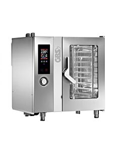 Combistar FX101E3 Electric Combi Oven (10) 1/1 GN Pan Broilerless with Interactive Digital Controls 17.8 kW- 208V / 3 - CA