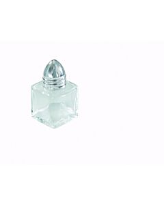 Winco G-100 Square Shaker with Chrome Plated Top, 1/2 oz. 12 pc per Pack - CA