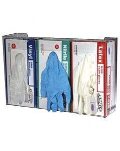San Jamar Disposable Glove Dispenser, 3 box capacity G0805