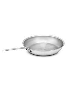 Vollrath 671114 14" Wear-Ever® Aluminum Fry Pan with Natural Finish and Plated Handlee