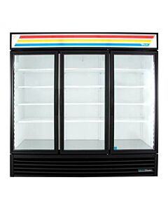 True GDM-72F-HC~TSL01 Glass Swing Door Freezer Merchandiser