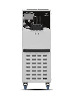 Gelmatic Double and Twist flavors Floor Gravity Fed Soft Serve Machine - 33kg/hr Production Capacity - CA