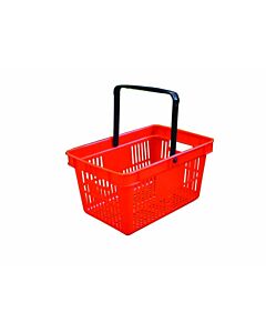 Omcan Red Plastic Shopping Basket