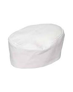 Chef Revival Pill Box Hat , PC Blend , White H002-R