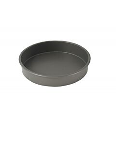 Winco HAC-102 Hard Anodized Aluminum Cake Pan, 10" Dia X 2"H - CA