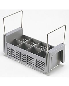 Cambro 8FB434151 8 Compartment 1/2 Size Flatware Basket with Handles