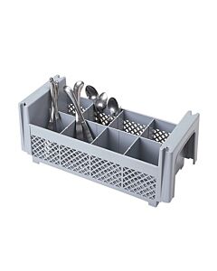 Cambro 8FBNH434151 8 Compartment 1/2 Size Flatware Basket