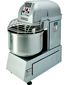 Hobart Legacy HSL130-1 Heavy-Duty Spiral Mixer with 2-Fixed Speeds and 130 lb. Capacity - 208V, 6HP, 3Ph