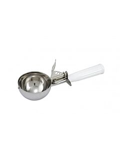 Winco ICD-6 Ice Cream Disher Plastic Size 6, White - CA