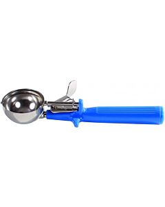 Winco ICOP-16 Ice Cream Disher with One Piece Handle, Size 16, Blue - CA
