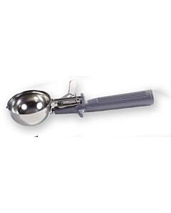 Winco ICOP-8 Ice Cream Disher with One Piece Handle, Size 8, Gray - CA