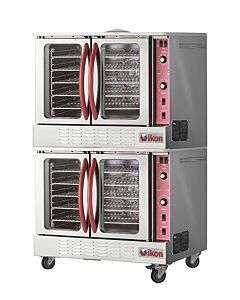 Ikon IGCO-2 38" Double Deck Gas Convection Oven - 108,000 BTU - CA
