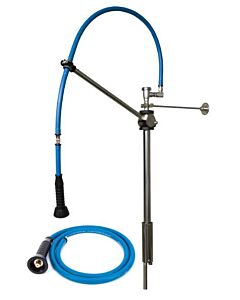 HIMI Instinct IF5402 Wall Mount Pre-Rinse Faucet With 54" Hose – Vacuum Breaker & 6" Extension Hose