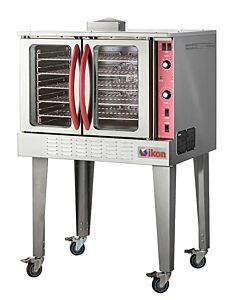Ikon IECO 38" Single Deck Electric Convection Oven with Leg and Caster Kit - 208/240V