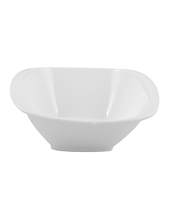 Tableware Solutions BCWM.61.12 William - Bean Town Rim 5" Square Bowl 8 7/1 oz. - 8/Pack