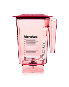 Blendtec 40-637-62 Red WildSide+ Jar with Red Hard lid