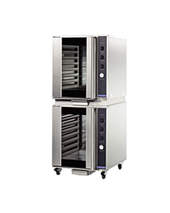 Turbofan P8M/2 Full Size Sheet Pan Manual Electric Proofer And Holding Cabinets Double Stacked