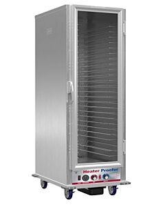Winholt INHPL-1825-UNC Insulated Heated Holding 28 Pans Proofing Cabinet with Analog Drawer