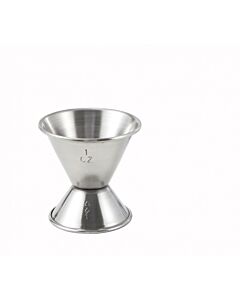 Winco J-1 Jiggers Steel 1/2 oz. X 1 oz. - CA