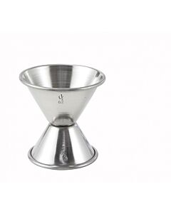 Winco J-3 Jiggers Steel 3/4 oz. X 1 1/2 oz. - CA